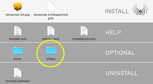Ultraschall Installer
